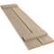 Ekena Millwork Rustic Two Board Spaced Board-n-Batten Rough Sawn Faux Wood Shutters, 11 1/2W x 24H, PR SHUBSS11X24RSPR - alternate 12